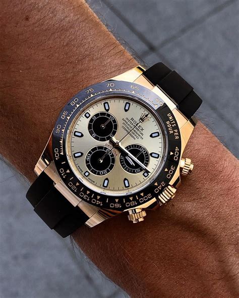 rolex daytona dial size